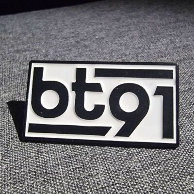 BT91 Logo Pin