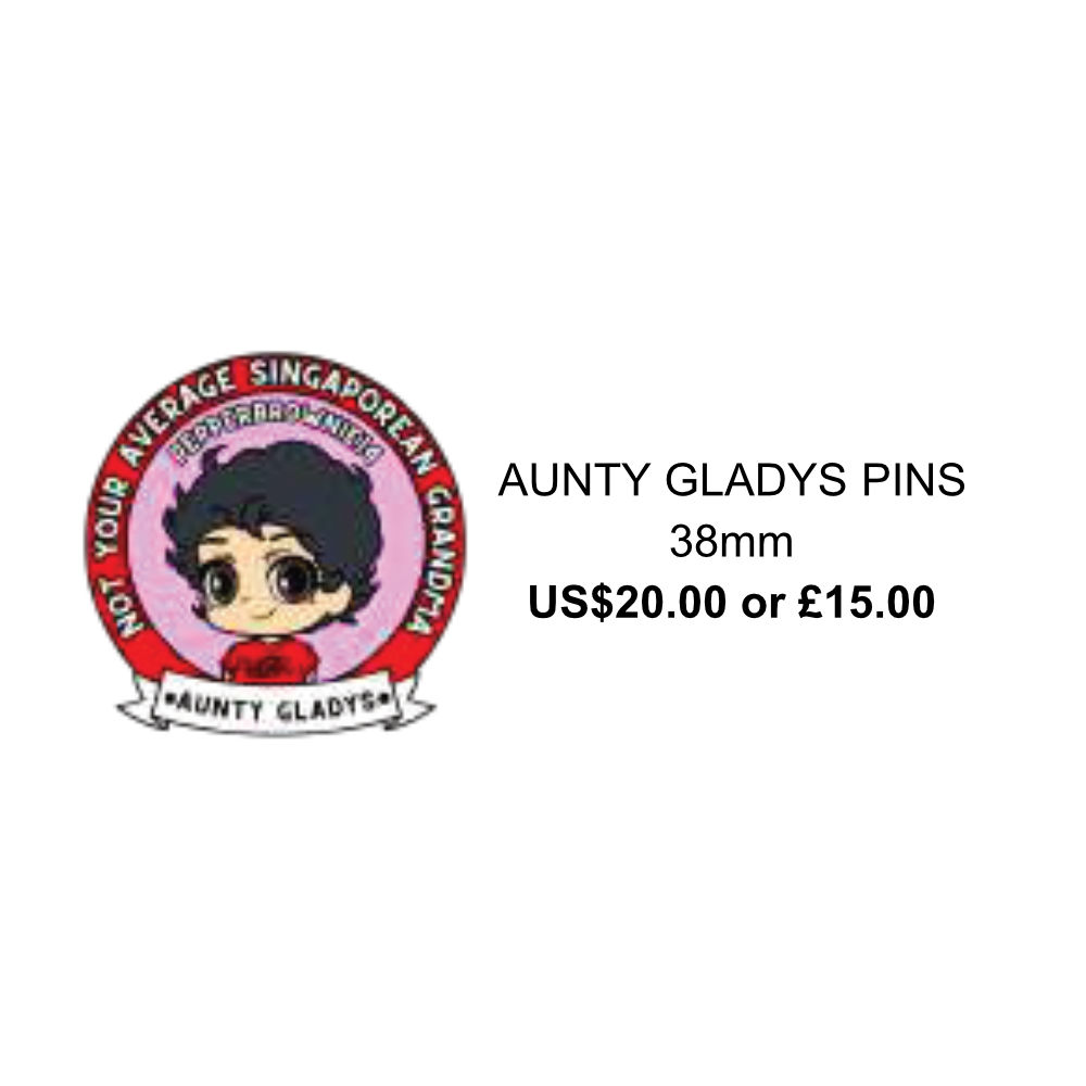 AUNTY GLADYS PINS