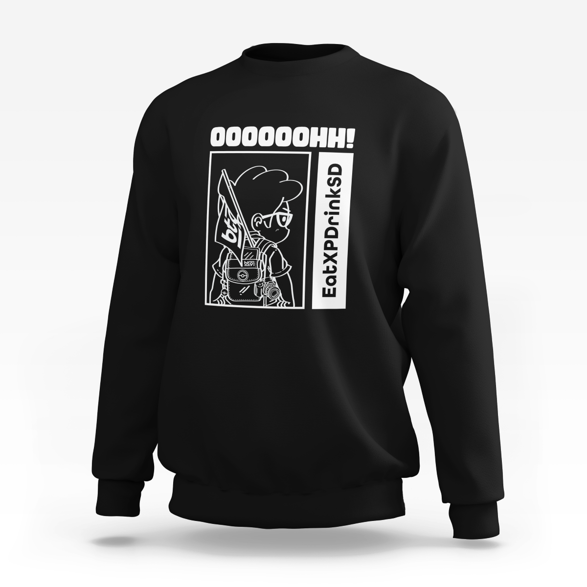 OOOH WHITE V2 SWEATSHIRT