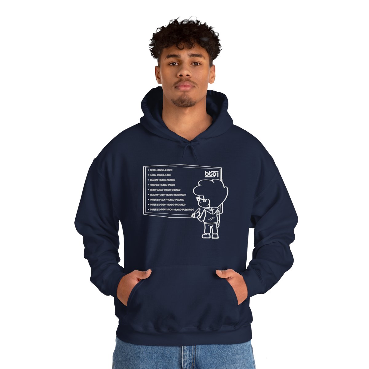 Hundo Equation (White) Hoodie - Image 59