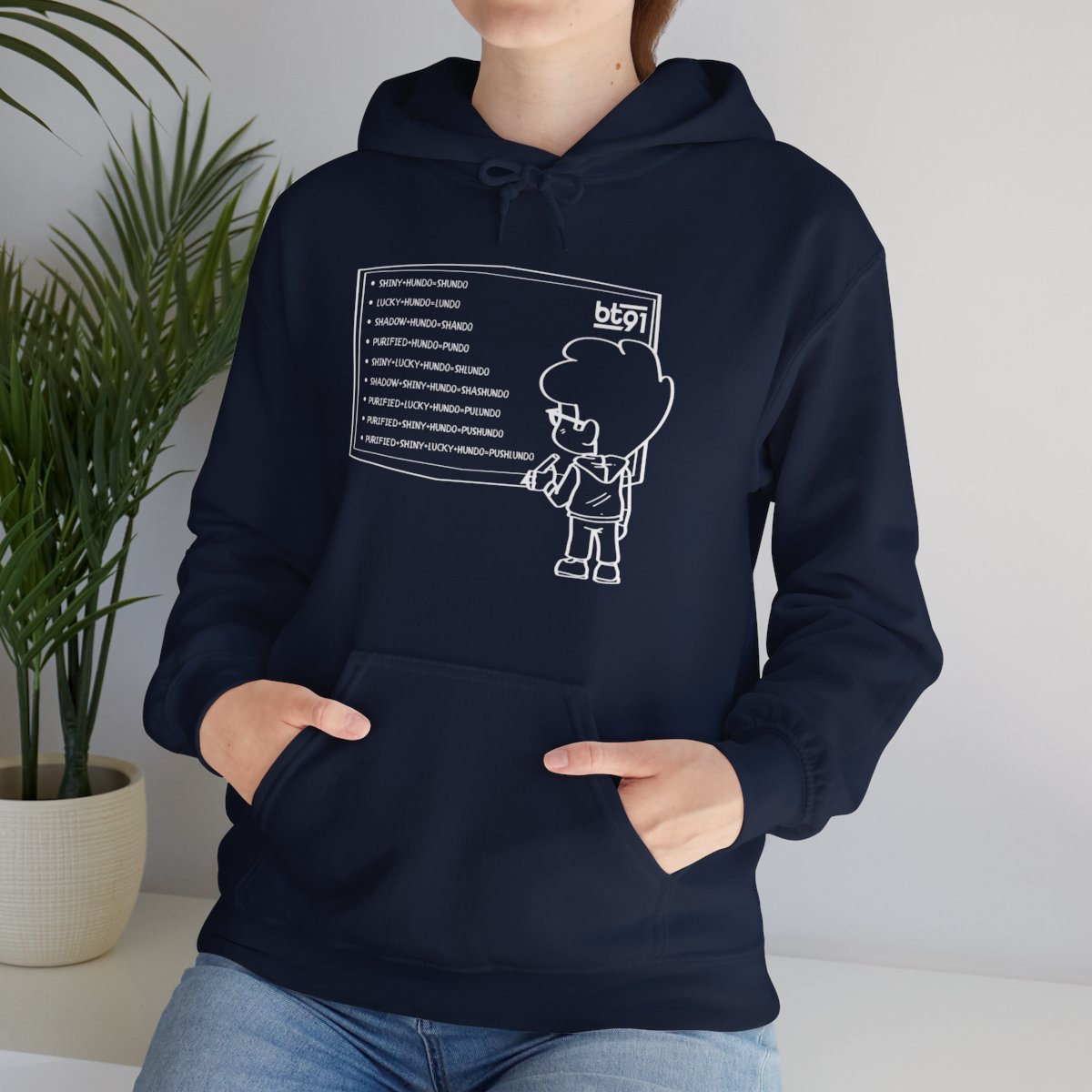 Hundo Equation (White) Hoodie - Image 65