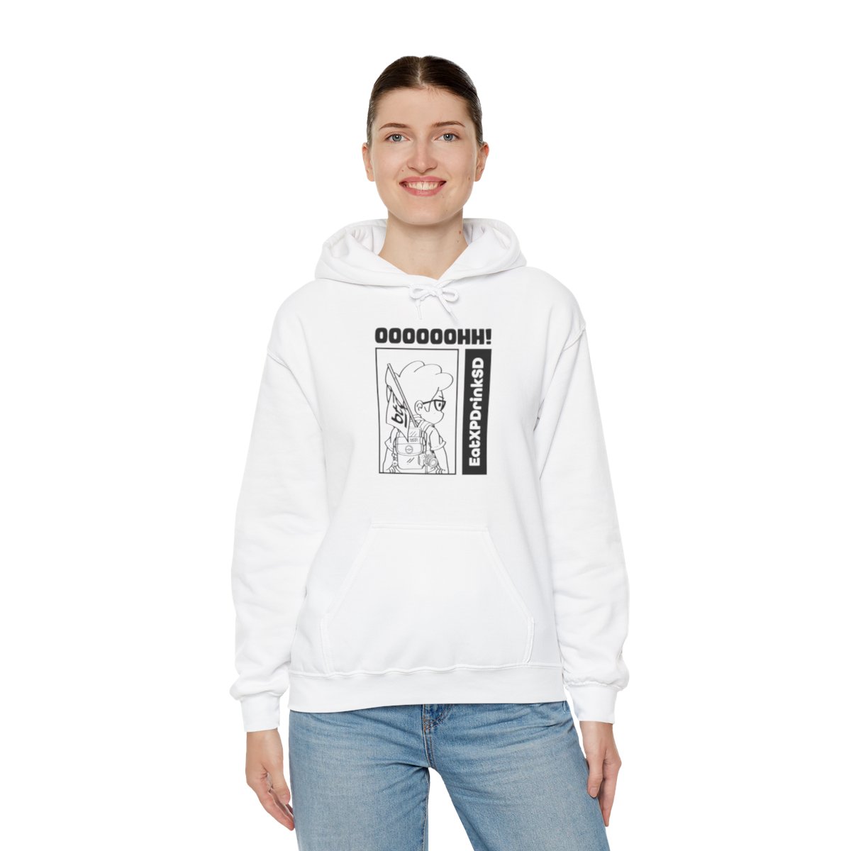 OOH V2 (Black) Hoodie - Image 8