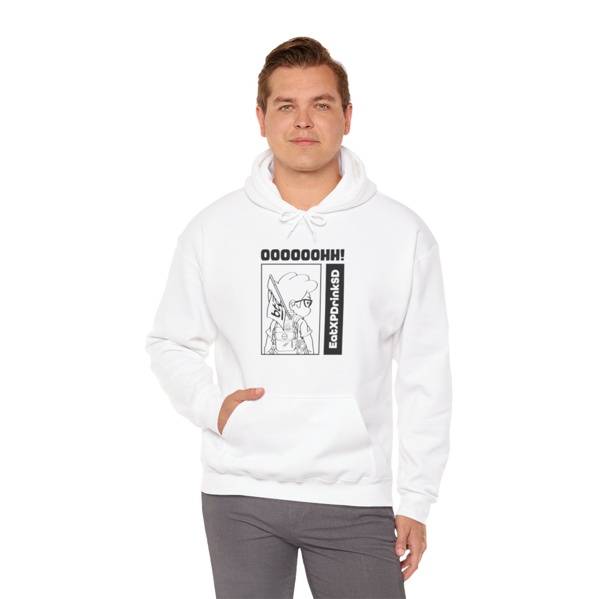 OOH V2 (Black) Hoodie - Image 9