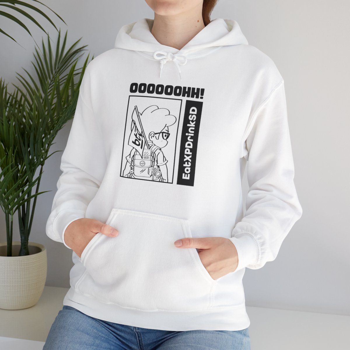 OOH V2 (Black) Hoodie - Image 13