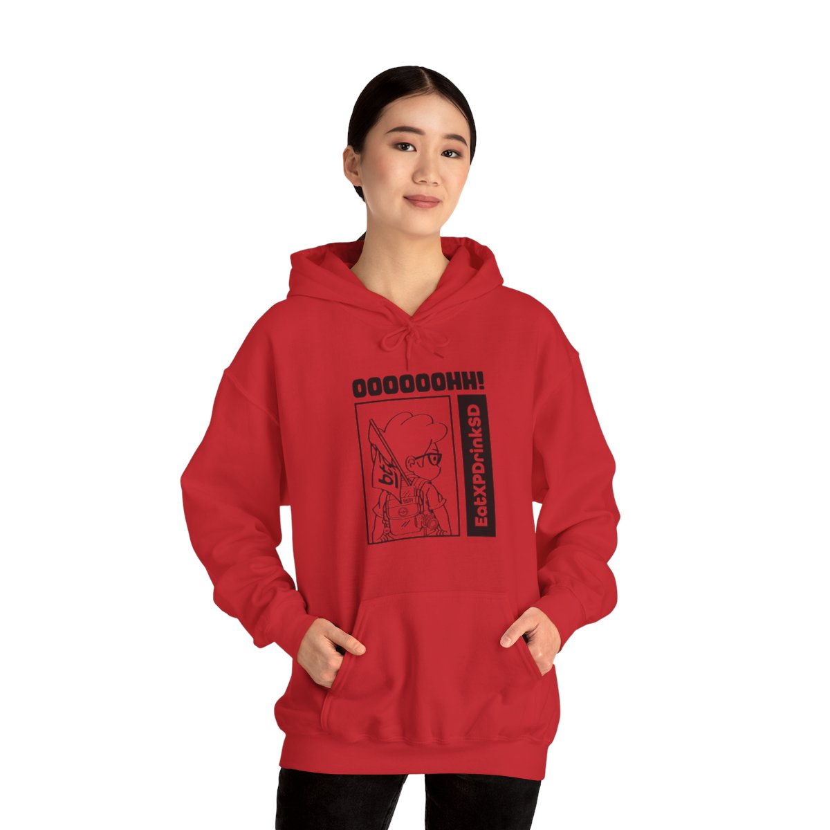OOH V2 (Black) Hoodie - Image 58