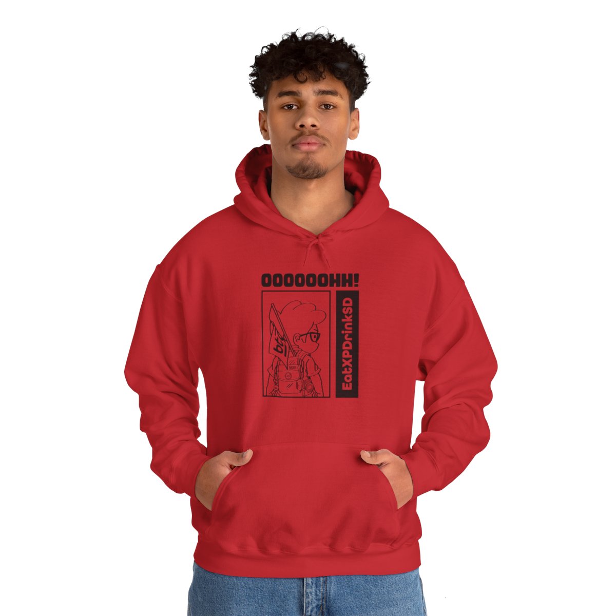 OOH V2 (Black) Hoodie - Image 59