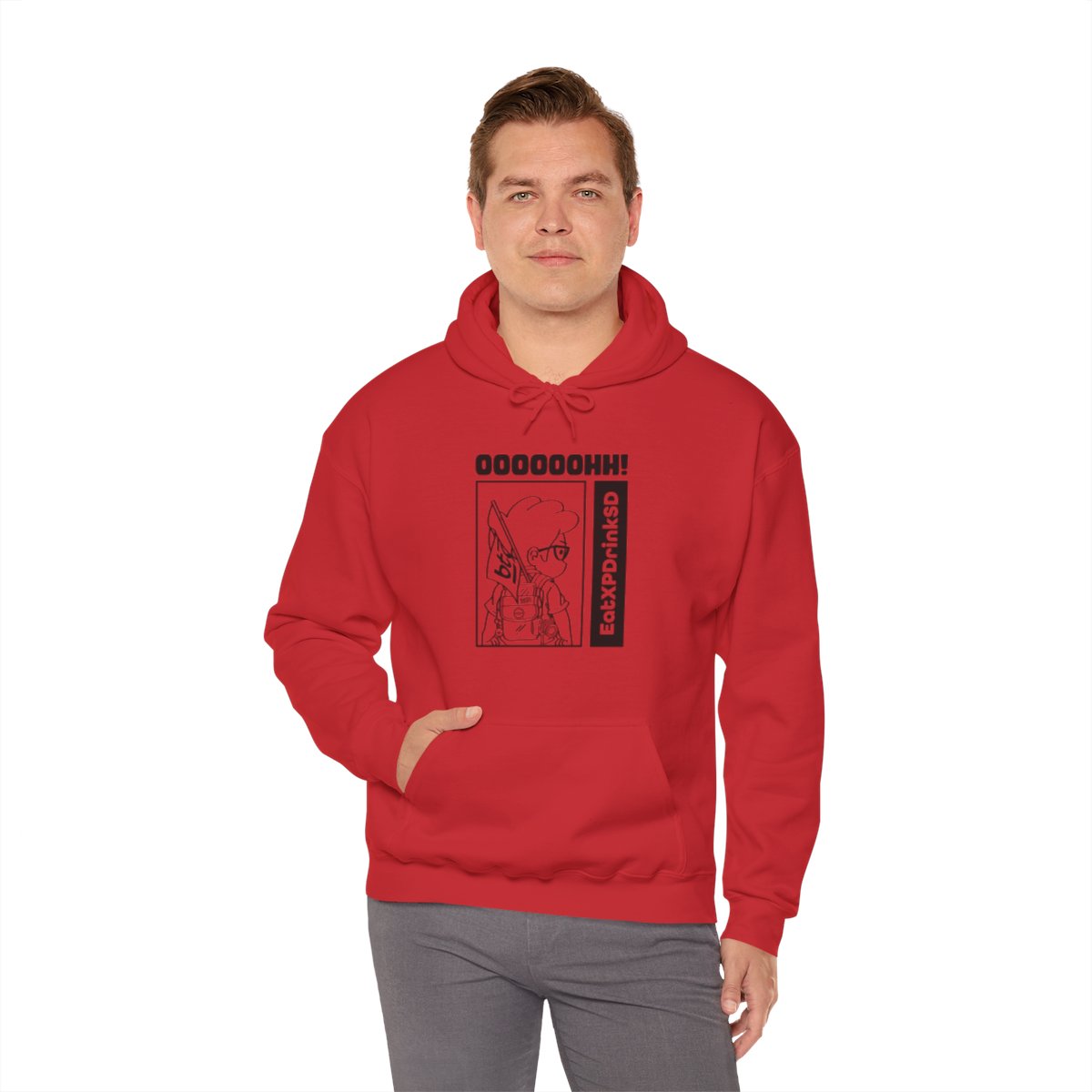OOH V2 (Black) Hoodie - Image 61