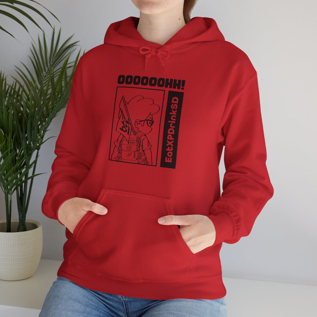 OOH V2 (Black) Hoodie - Image 65