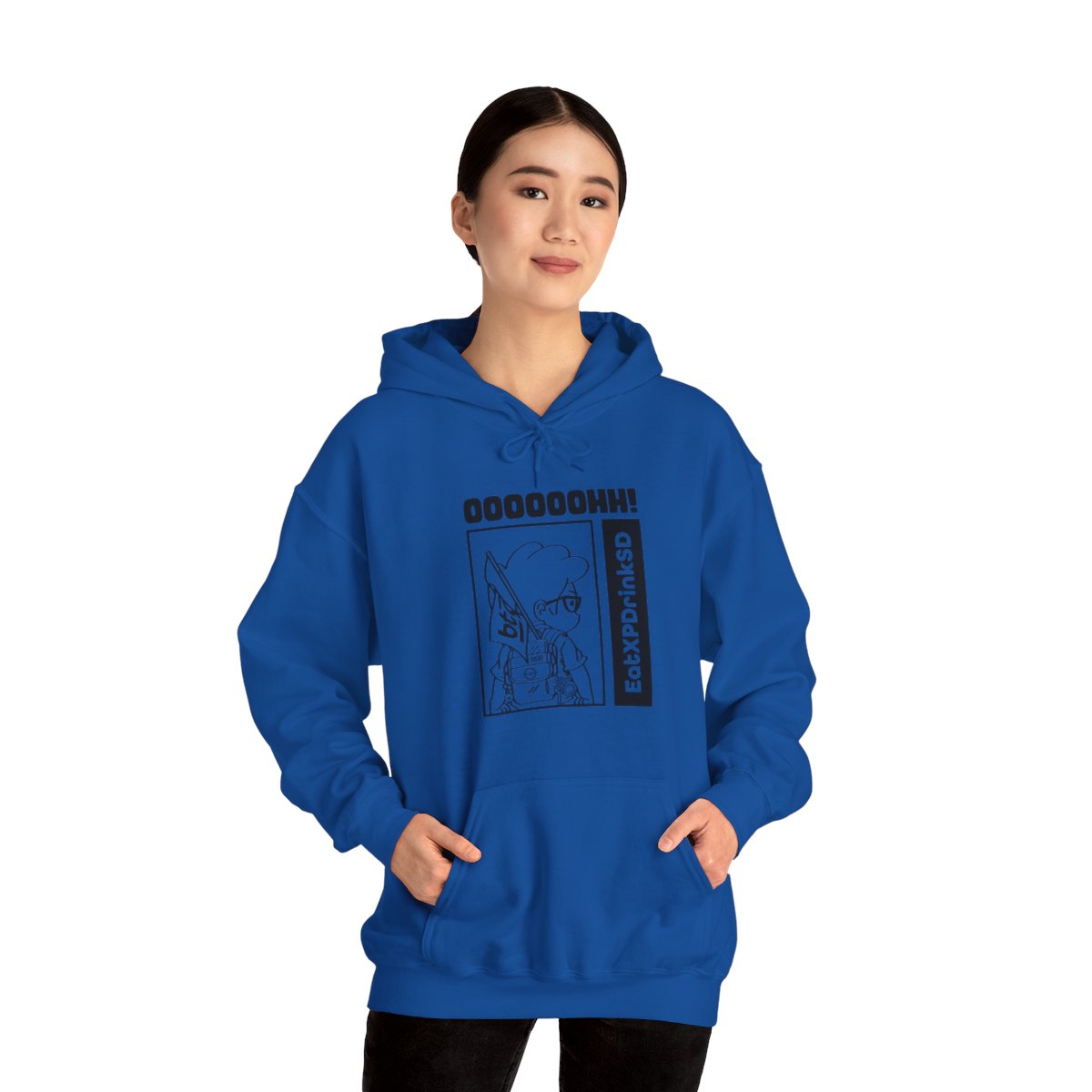 OOH V2 (Black) Hoodie - Image 45