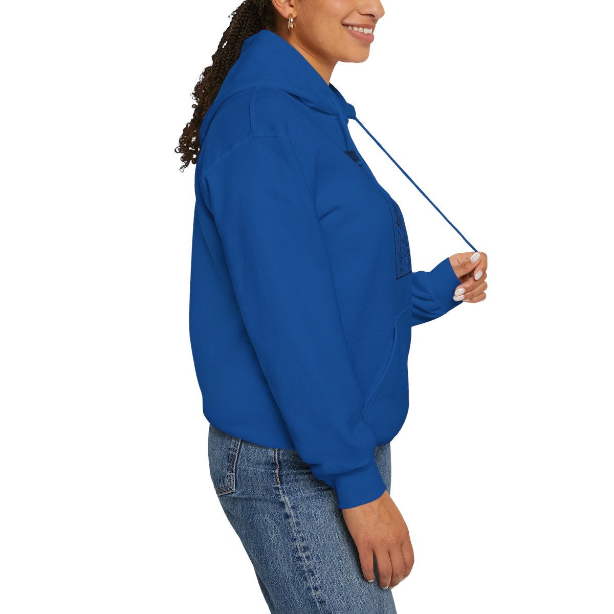 OOH V2 (Black) Hoodie - Image 50