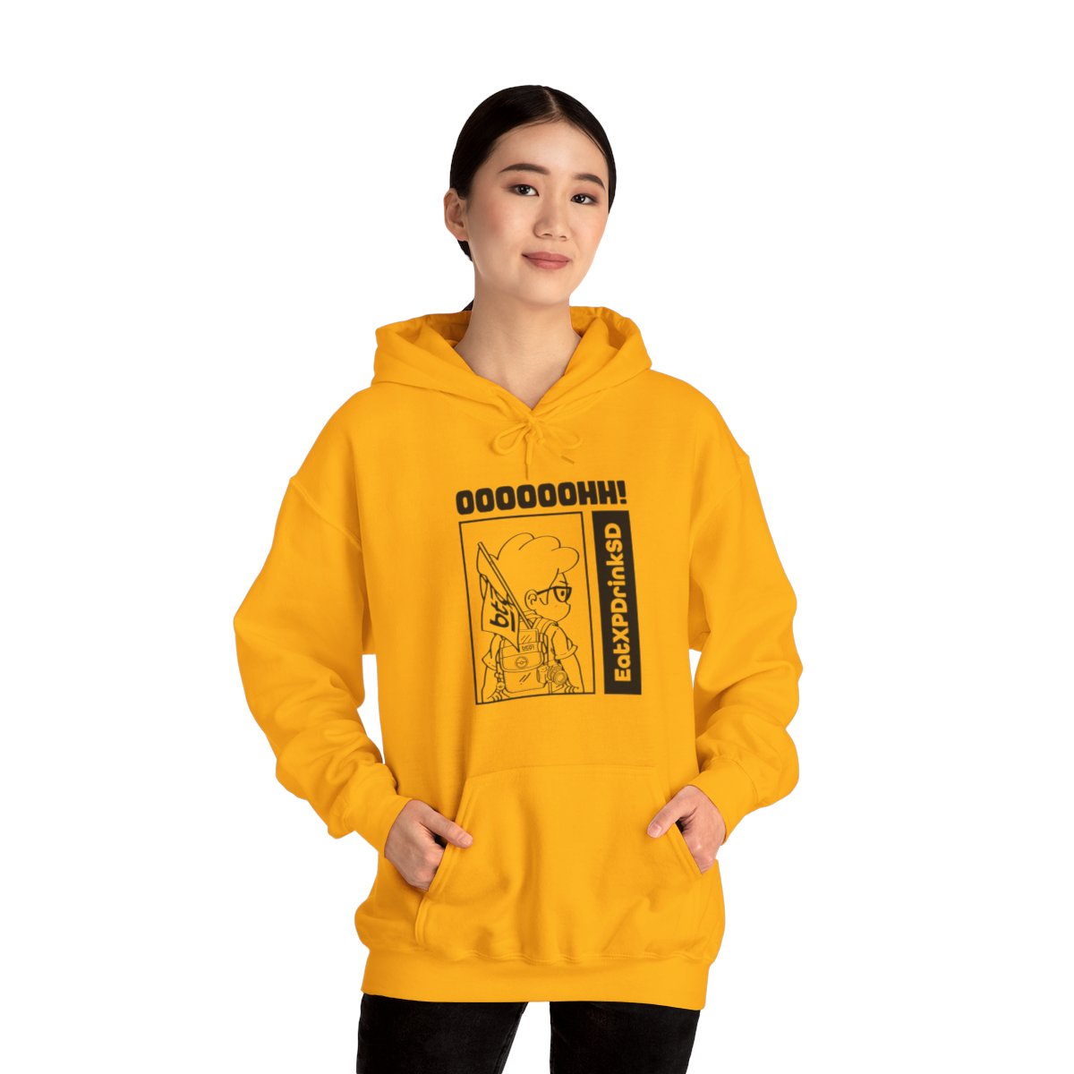 OOH V2 (Black) Hoodie - Image 19