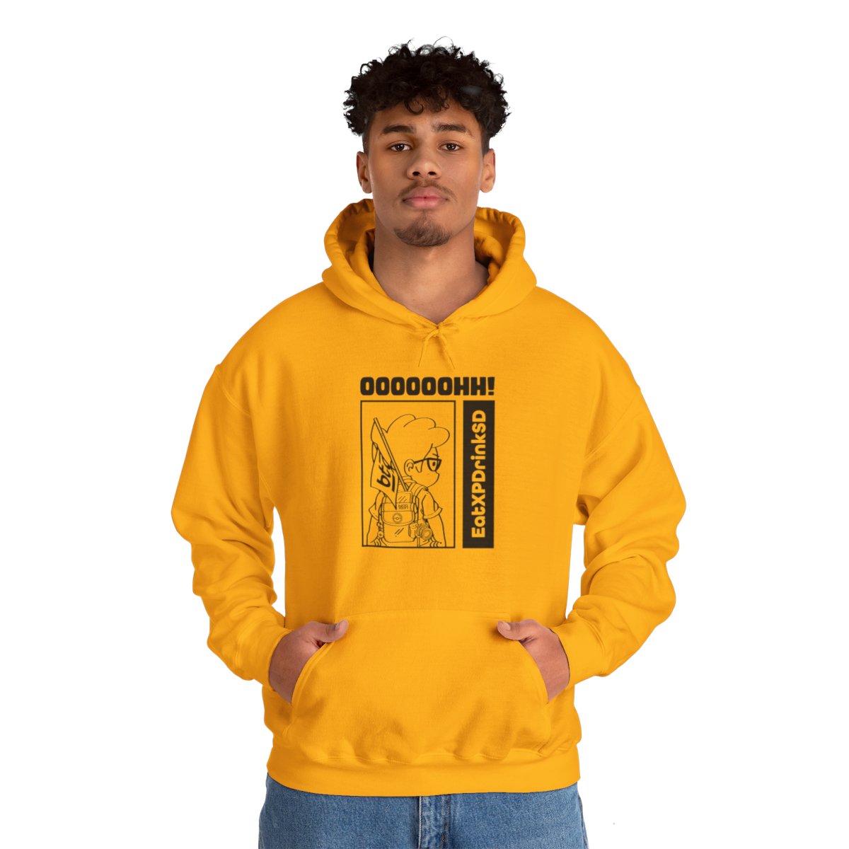 OOH V2 (Black) Hoodie - Image 20