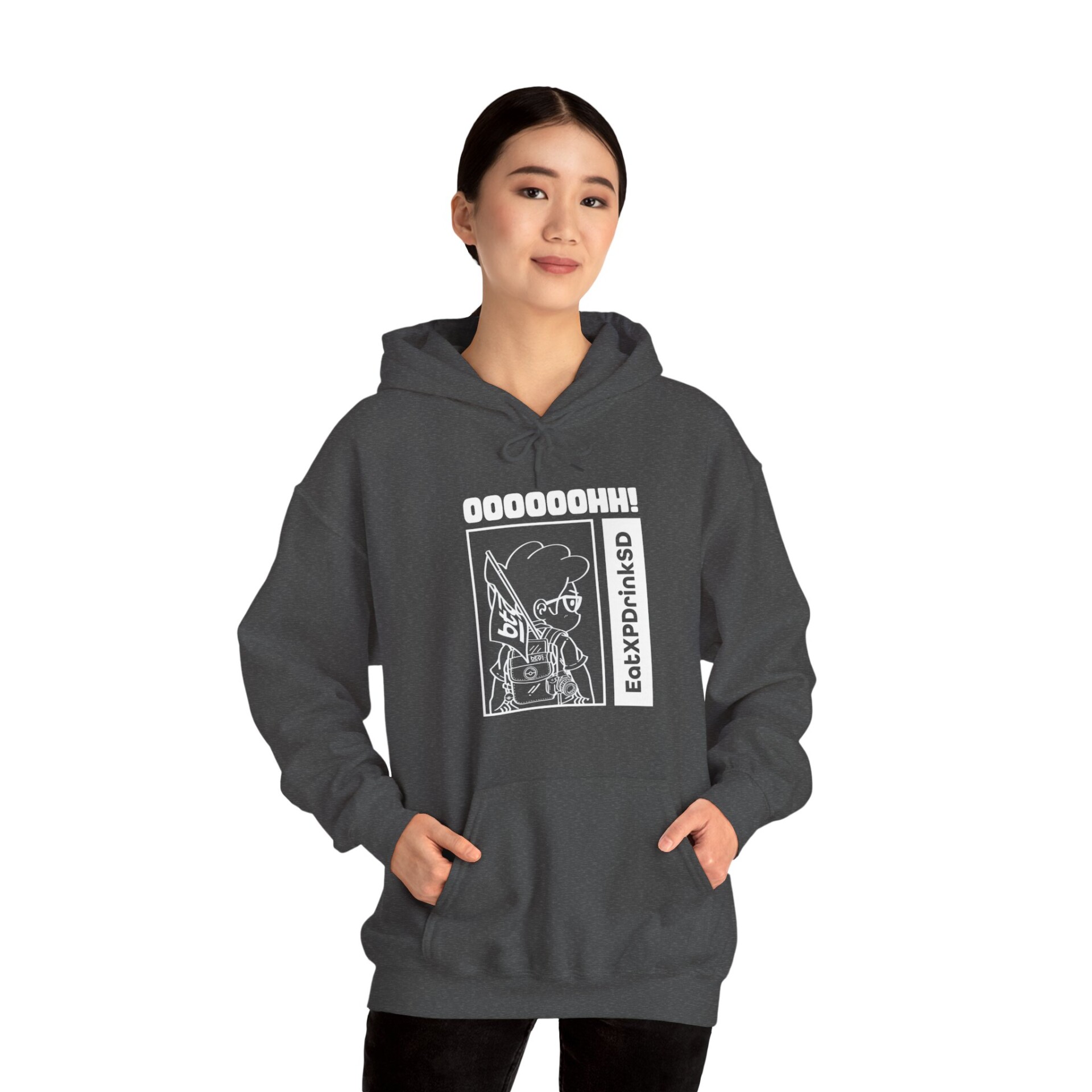 OOH V2 (White) Hoodie - Image 20