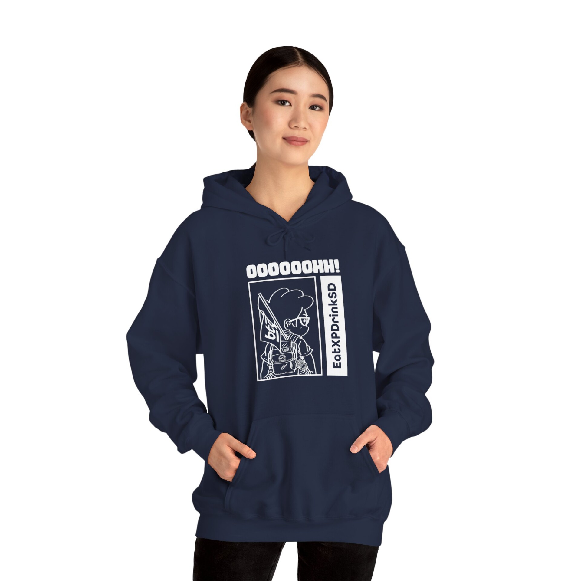 OOH V2 (White) Hoodie - Image 25