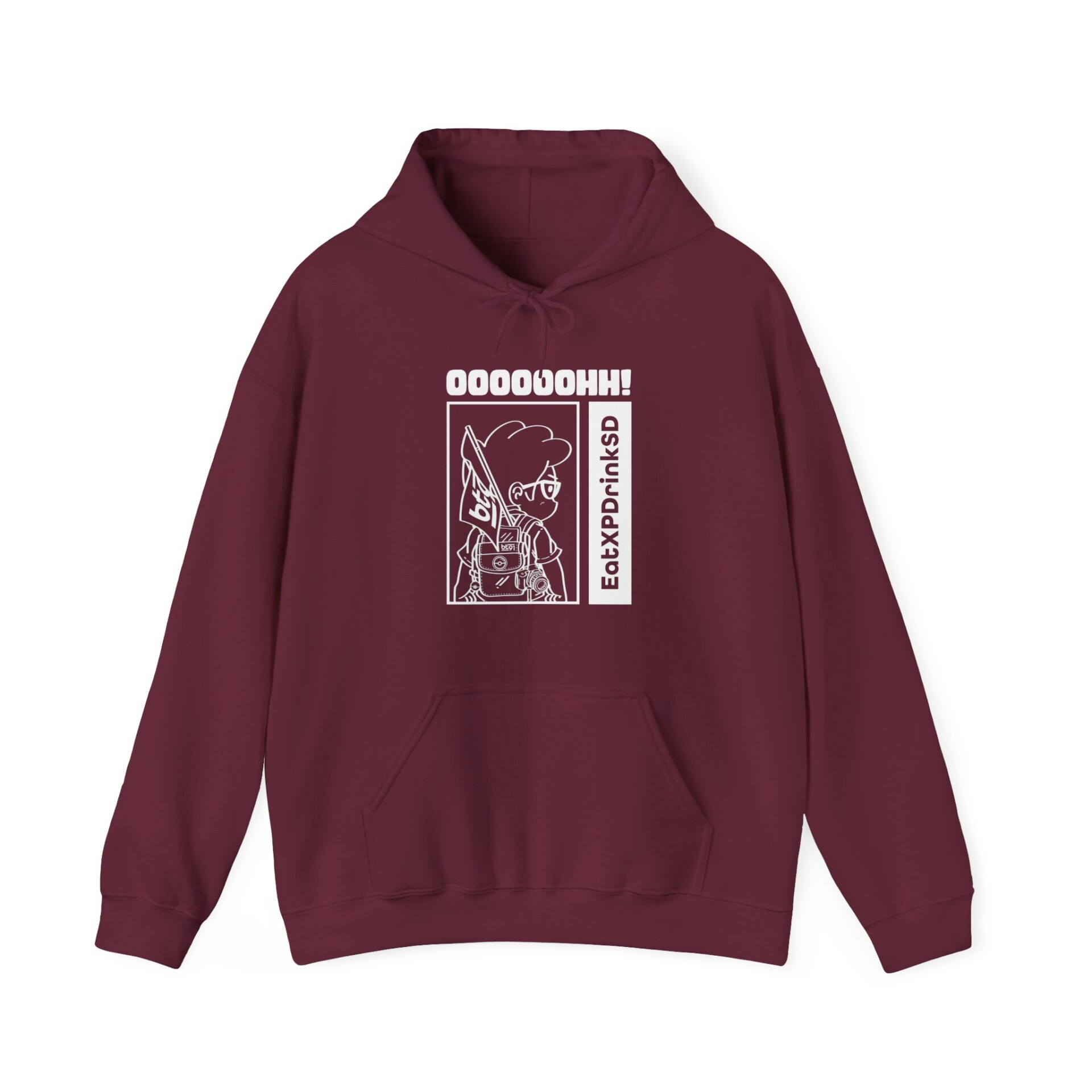 OOH V2 (White) Hoodie - Image 11