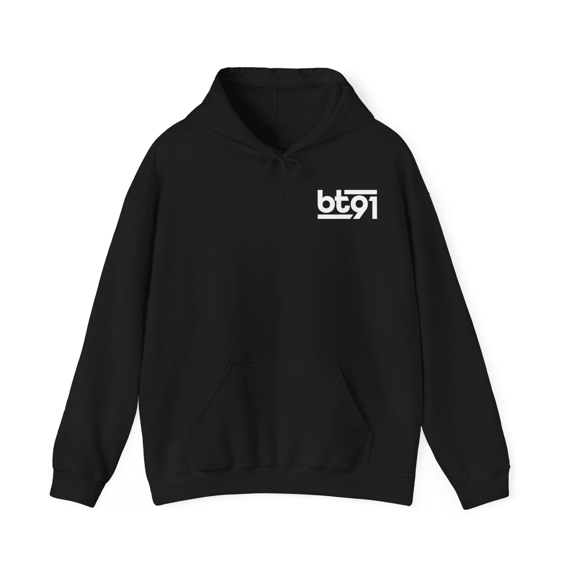 BT91 Logo (White) Hoodie