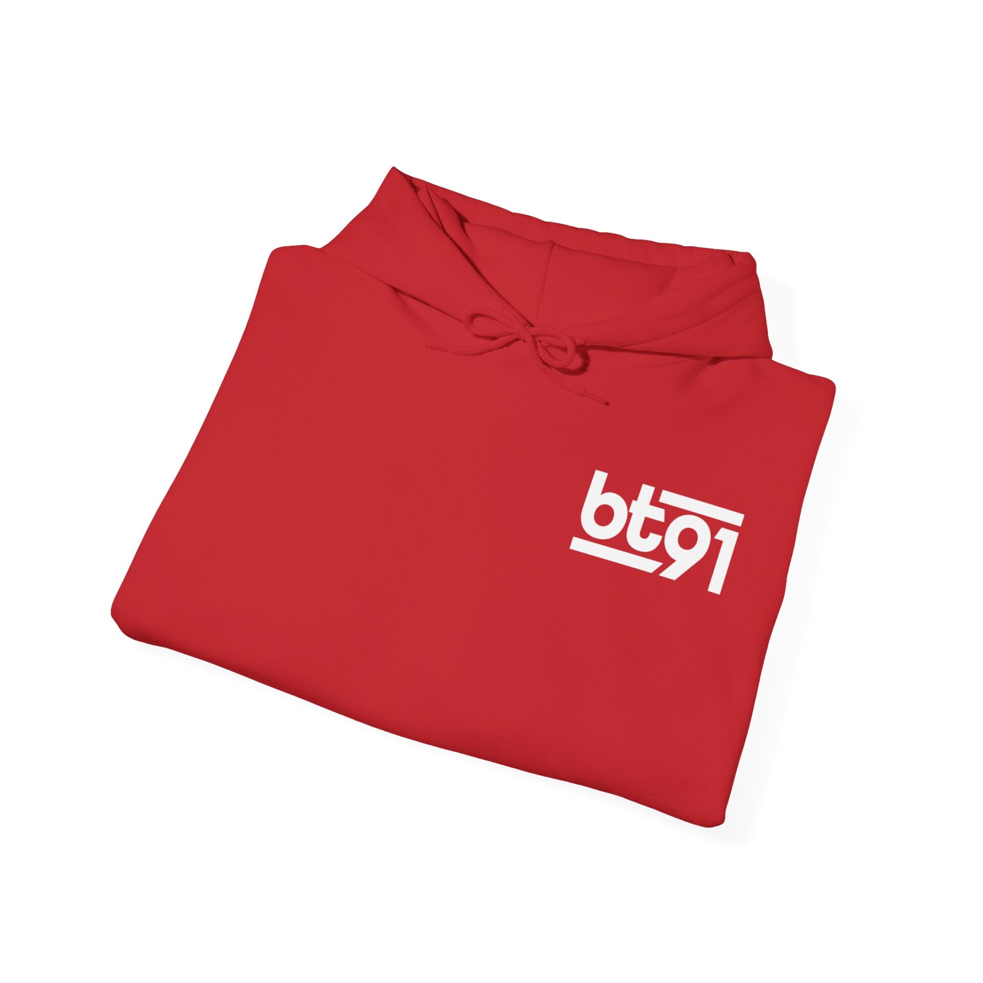BT91 Logo (White) Hoodie - Image 44