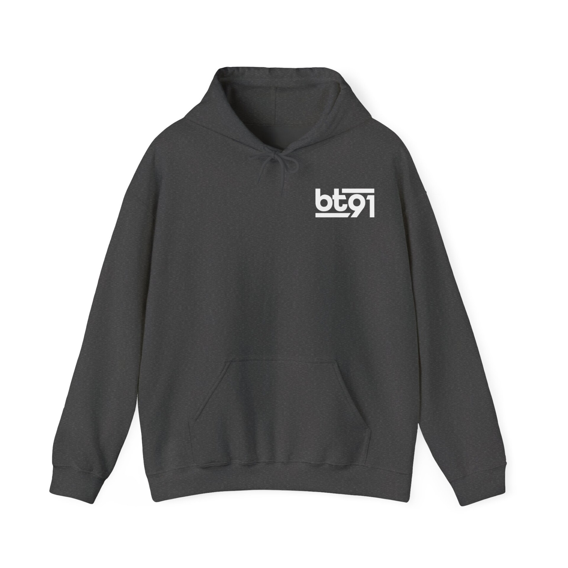 BT91 Logo (White) Hoodie - Image 25