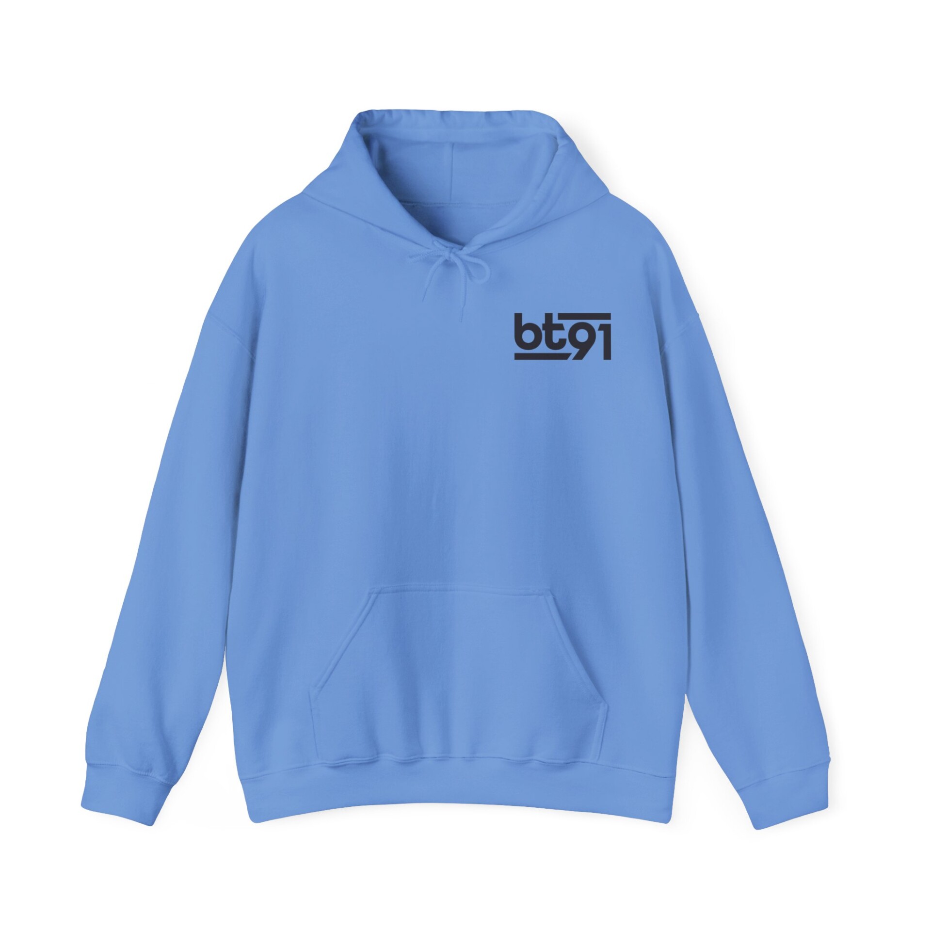 BT91 Logo (Black) Hoodie - Image 7