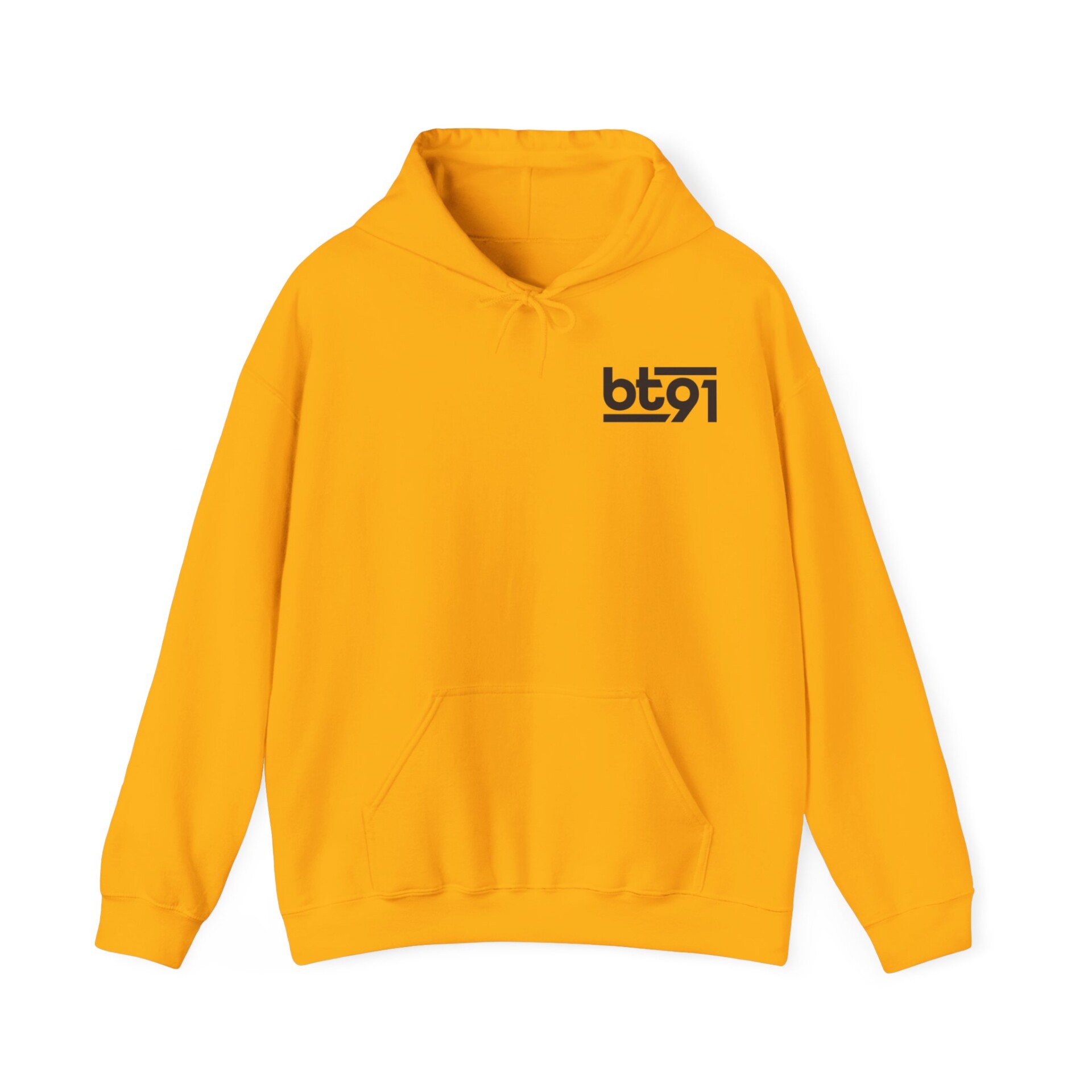 BT91 Logo (Black) Hoodie - Image 4