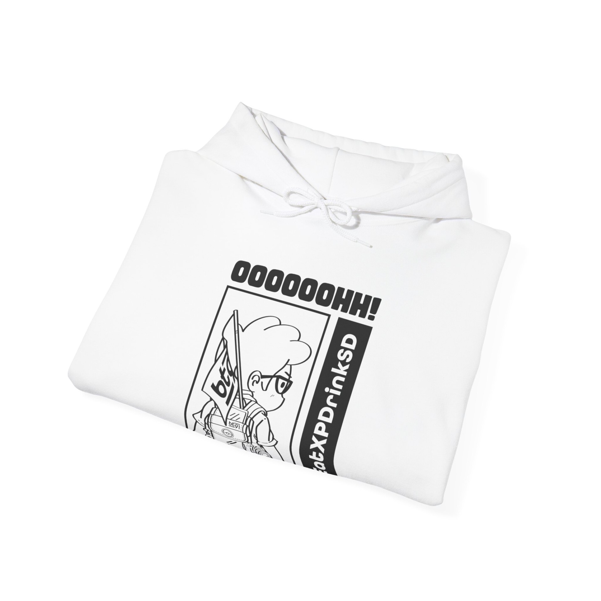 OOH V2 (Black) Hoodie - Image 3